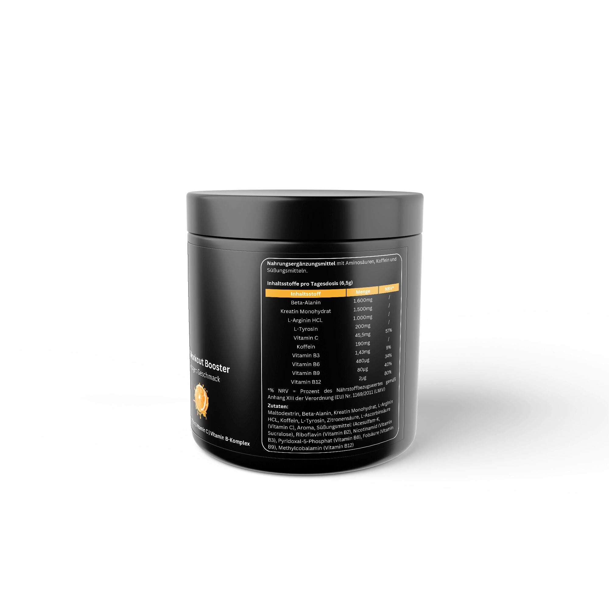 PowerCharge – Pre-Workout Booster - Orange