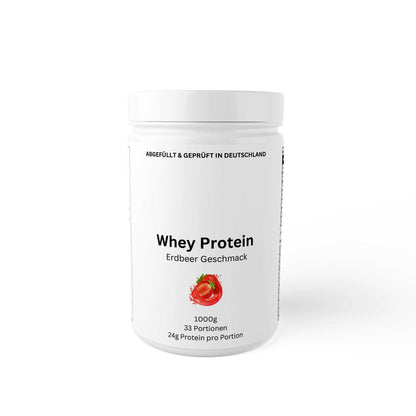 Premium PowerWhey - Whey Protein Erdbeere (1Kg)