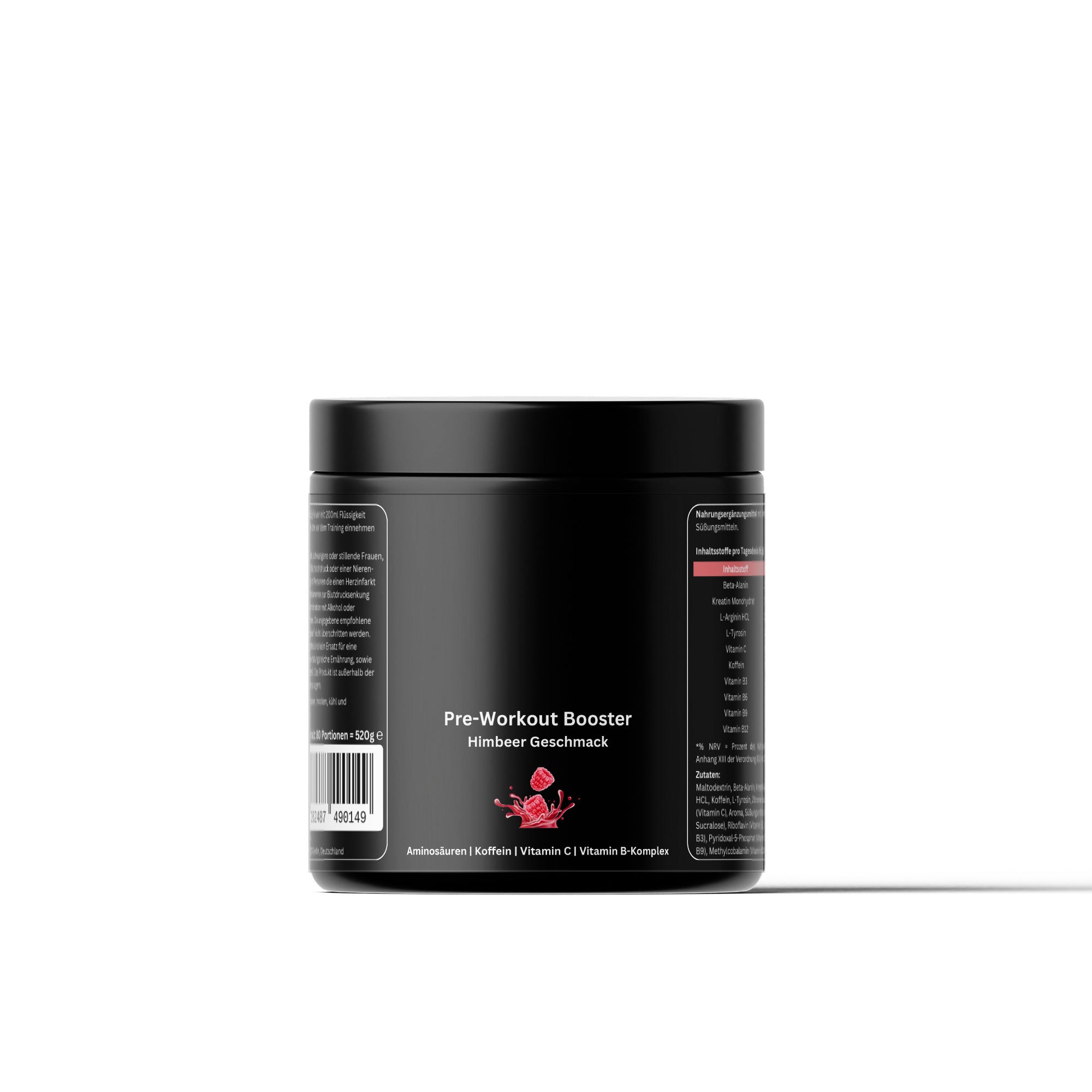 PowerCharge – Pre-Workout Booster - Himbeere