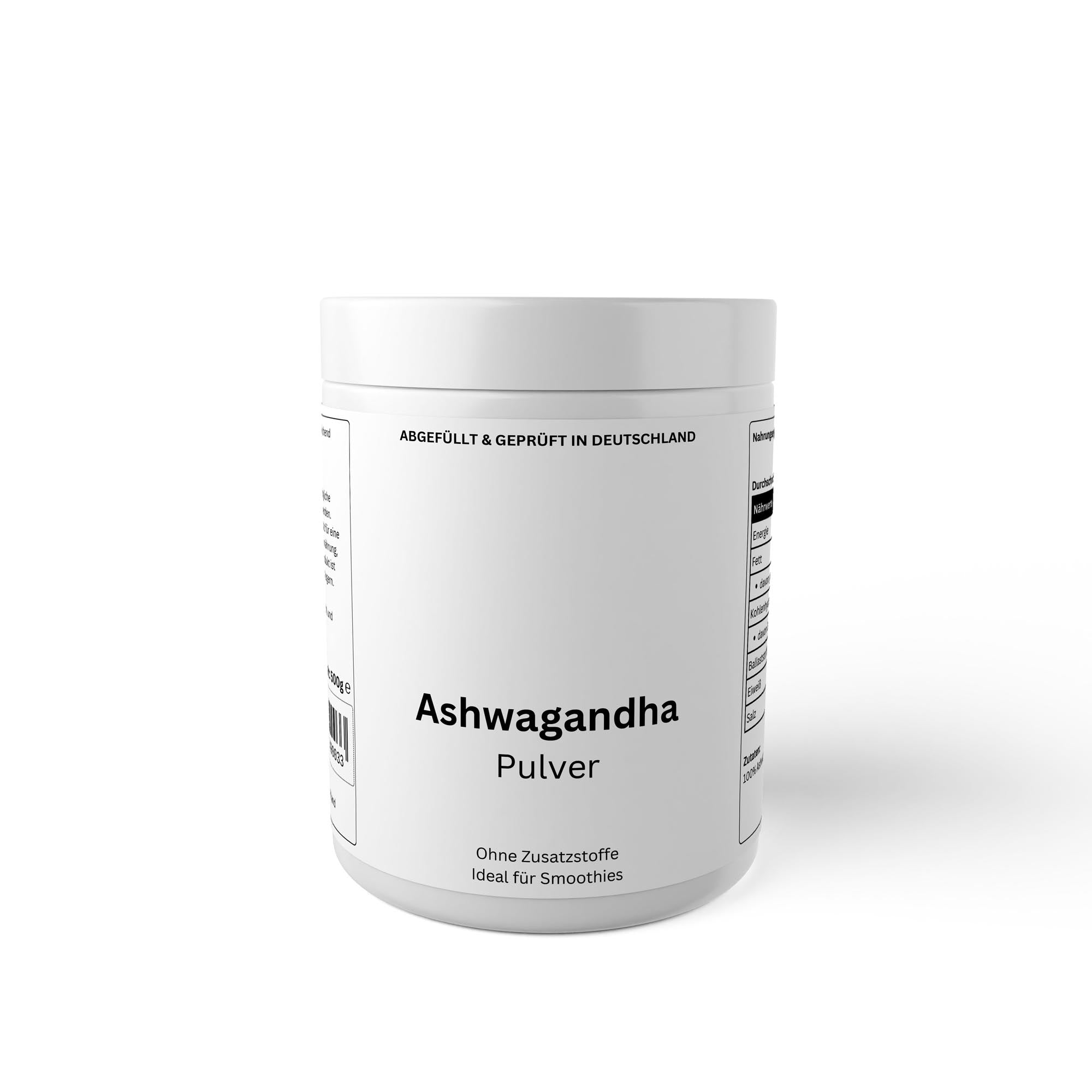 100% Ashwagandha Pulver (500g)