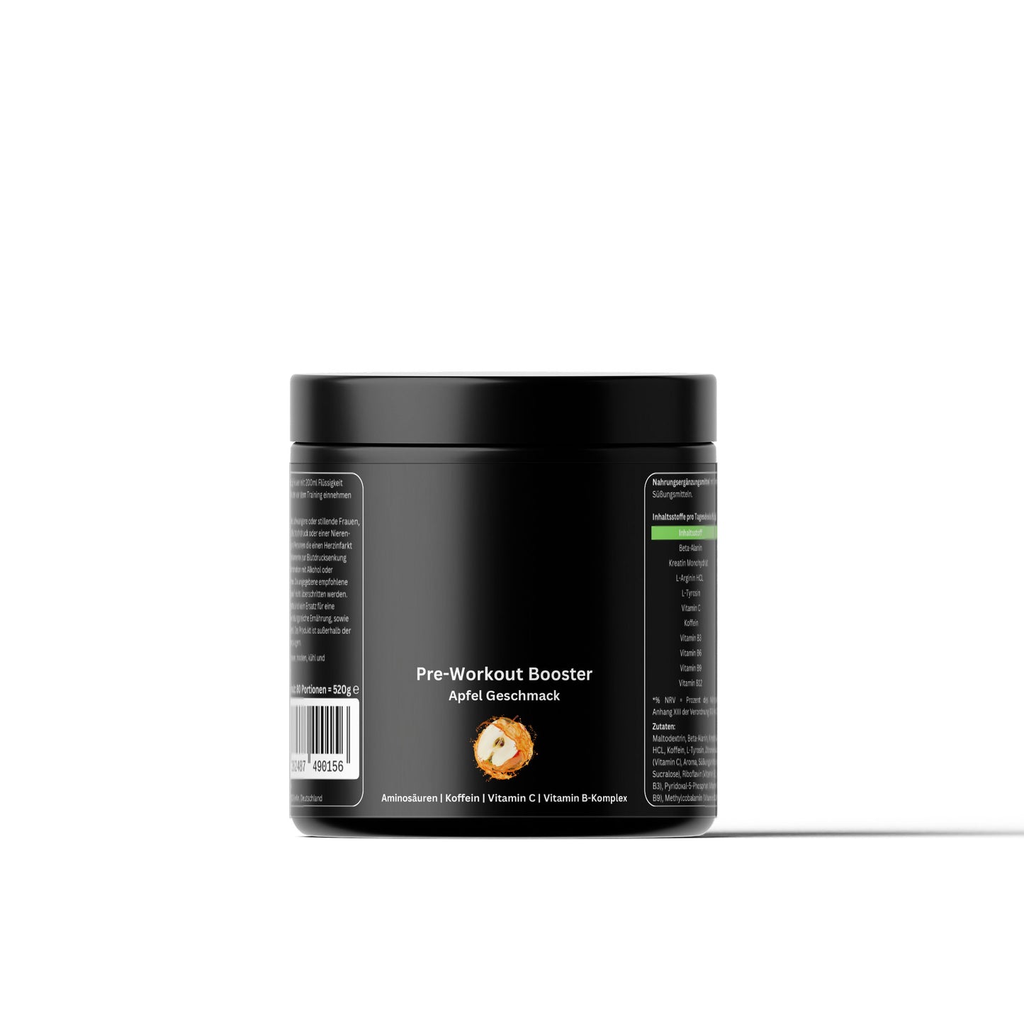PowerCharge – Pre-Workout Booster - Apfel