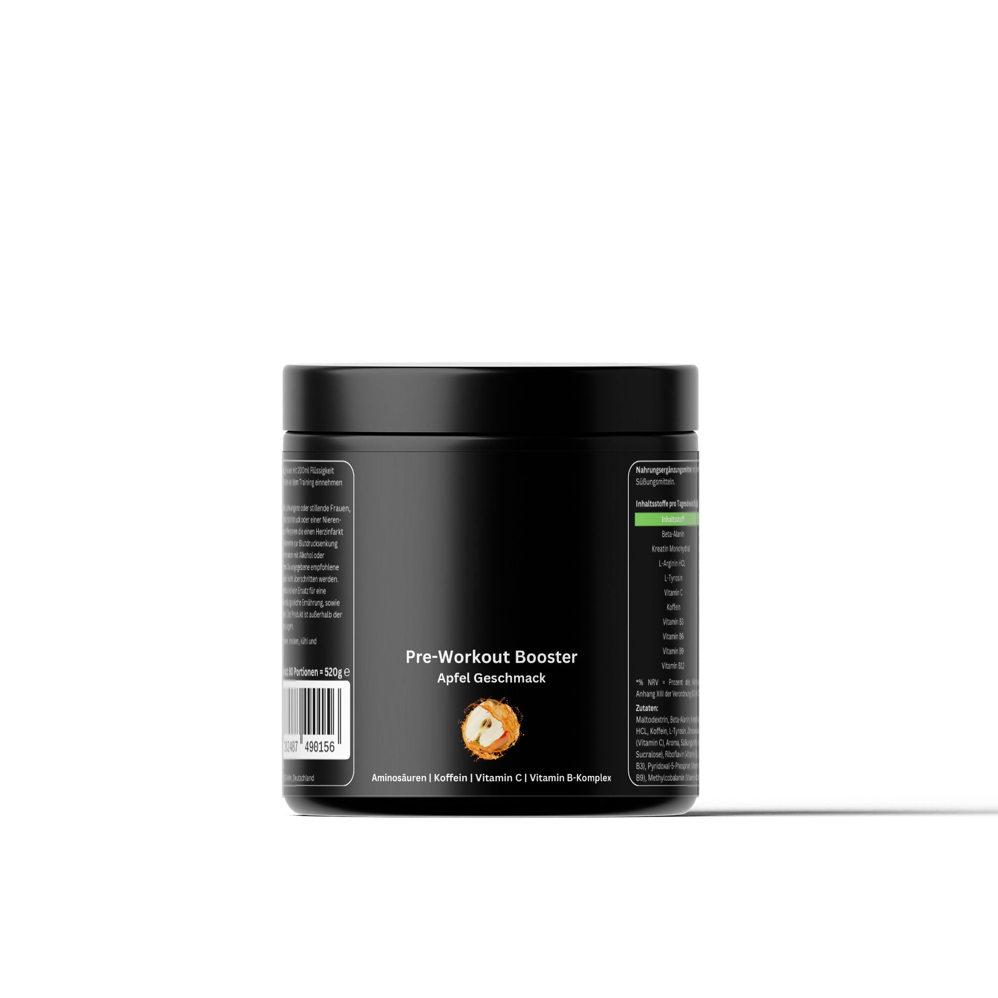 PowerCharge – Pre-Workout Booster - Apfel