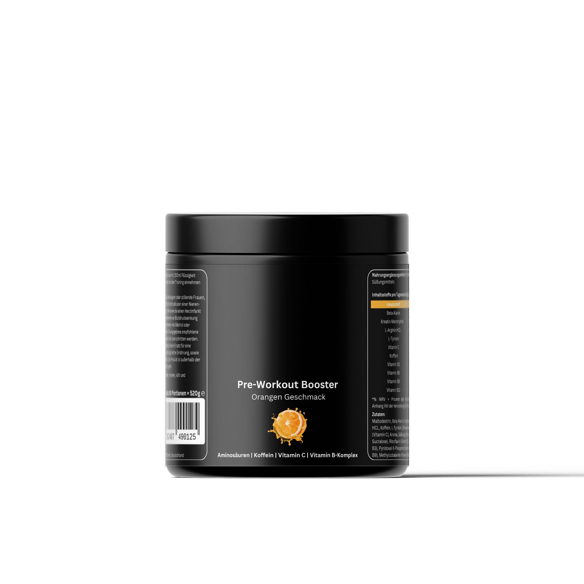 PowerCharge – Pre-Workout Booster - Orange