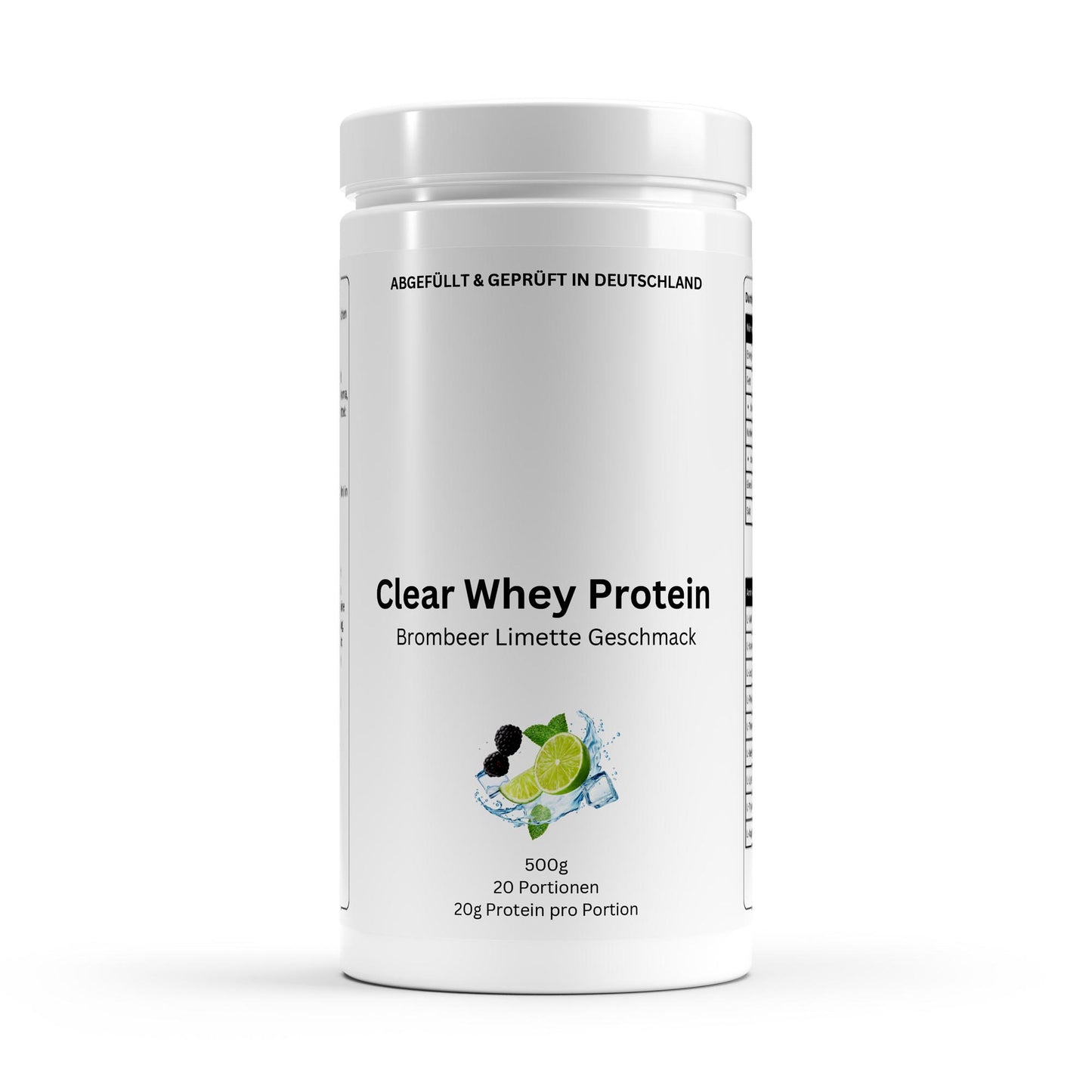 PowerWhey – Whey Protein Brombeere Limette (500g)