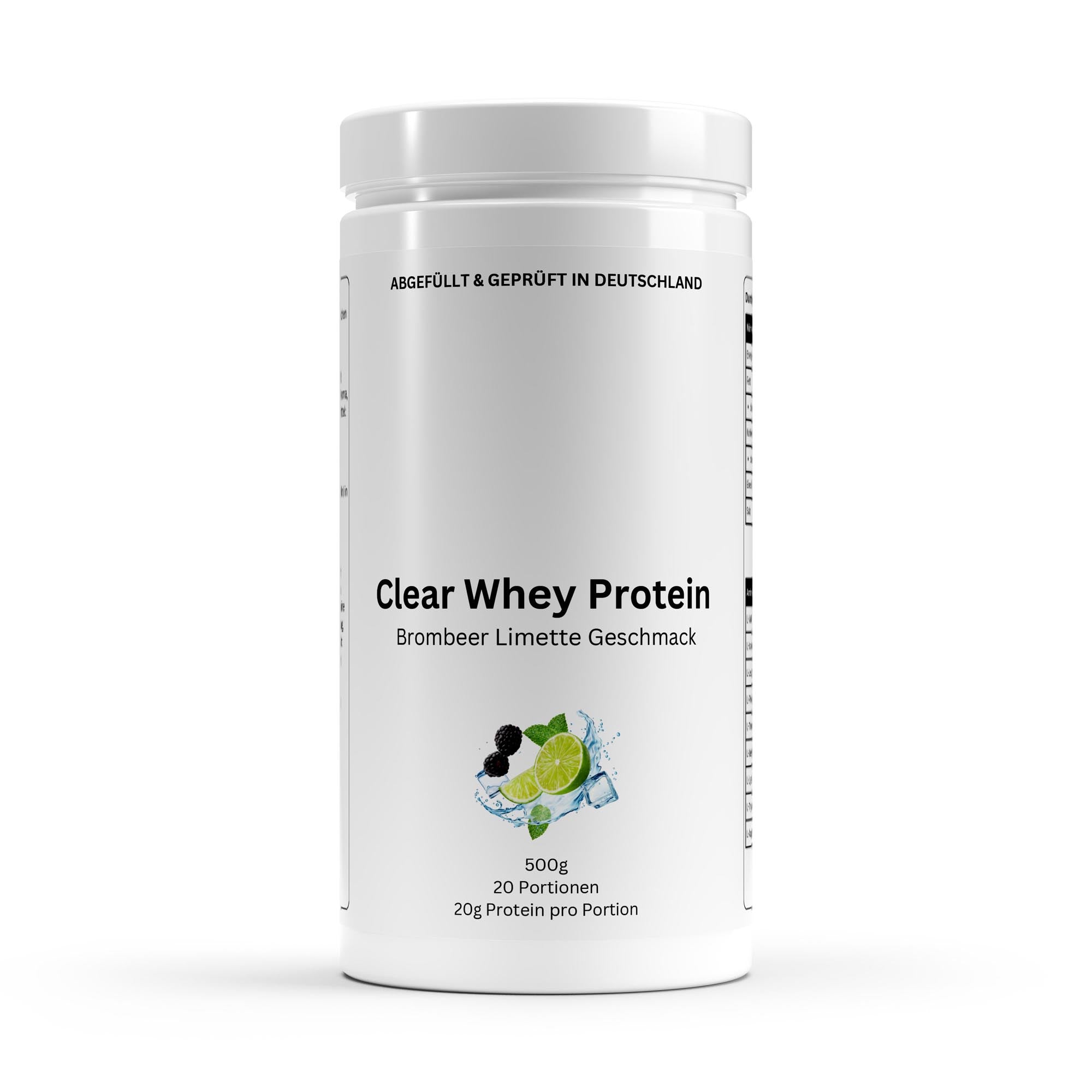 PowerWhey – Whey Protein Blackberry Lime (500g)