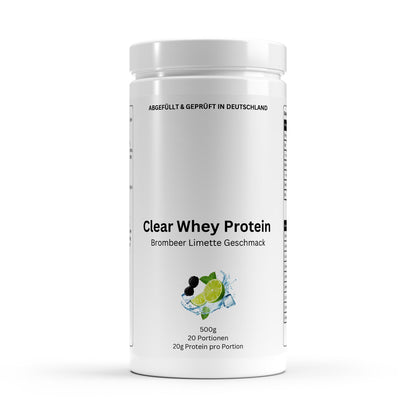 PowerWhey – Whey Protein Brombeere Limette (500g)