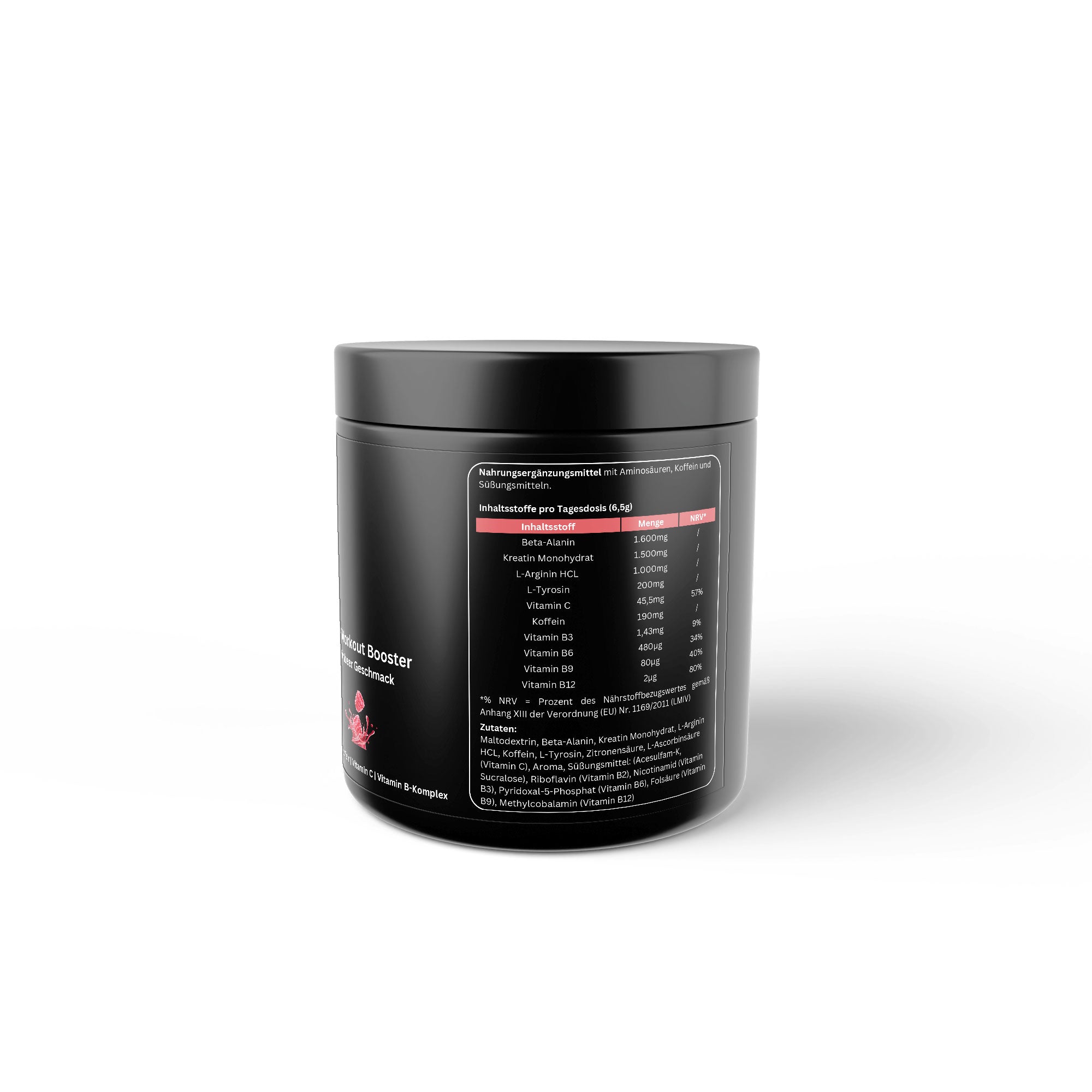 PowerCharge – Pre-Workout Booster - Himbeere