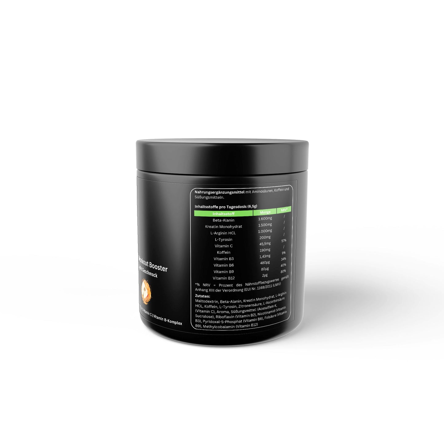 PowerCharge – Pre-Workout Booster - Apfel